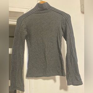 Tommy Hilfiger, Tommy jeans, long turtle neck sweater,XS, charcoal
